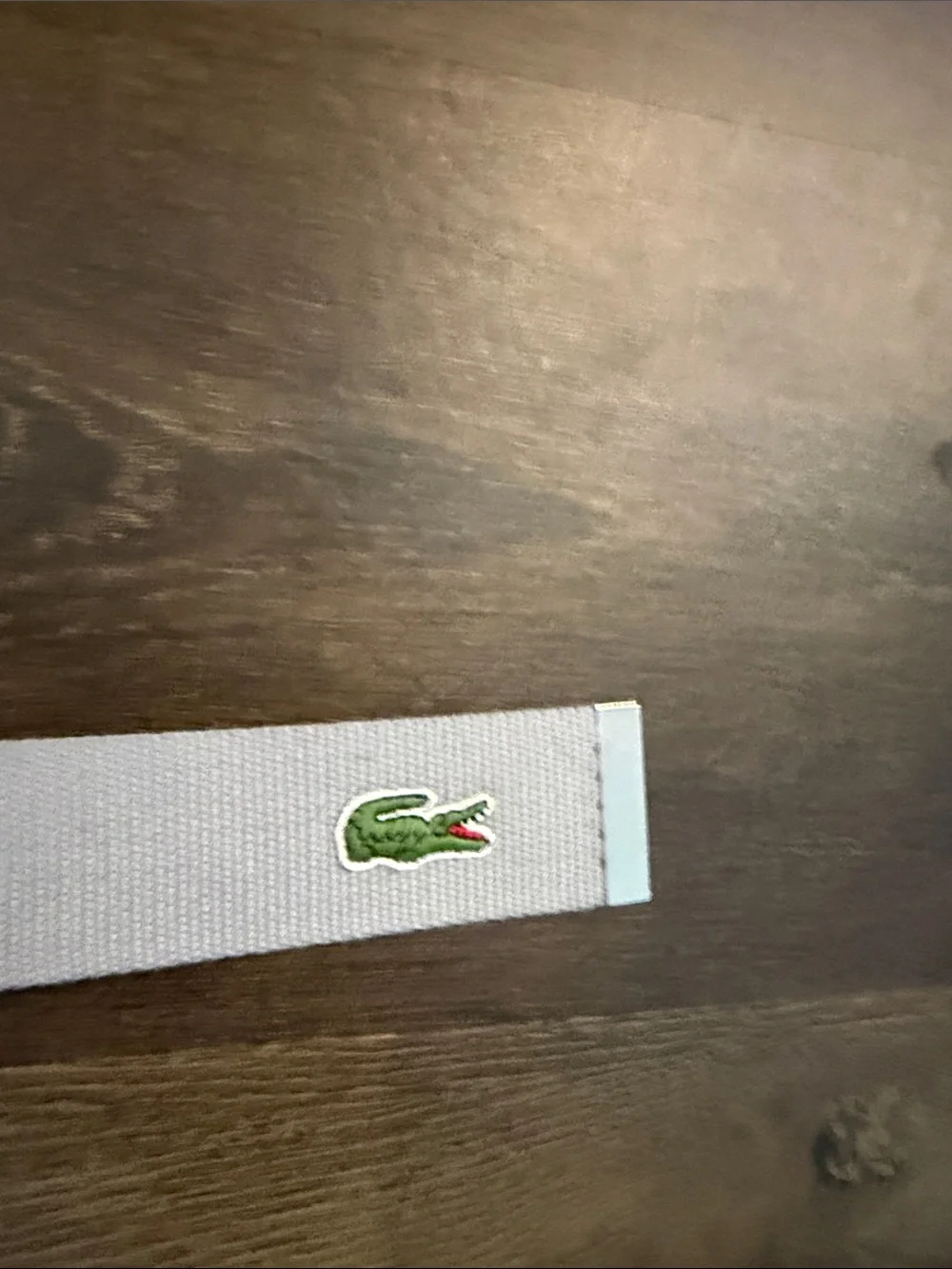 Lacoste web belt
